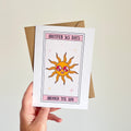 Tarot 365 Days Around the Sun - Birthday Card