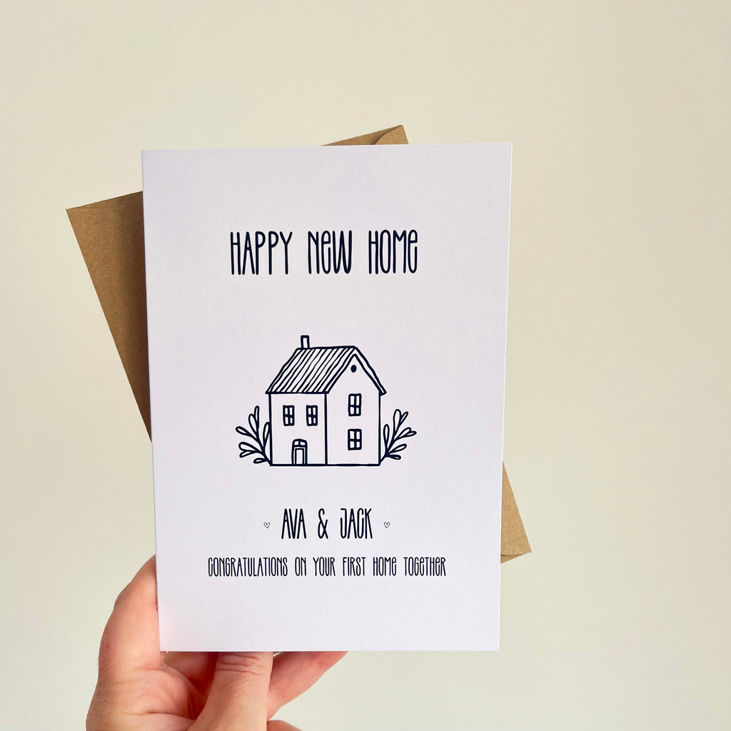 Congratulations New Home - Custom Card