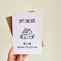 Congratulations New Home - Custom Card