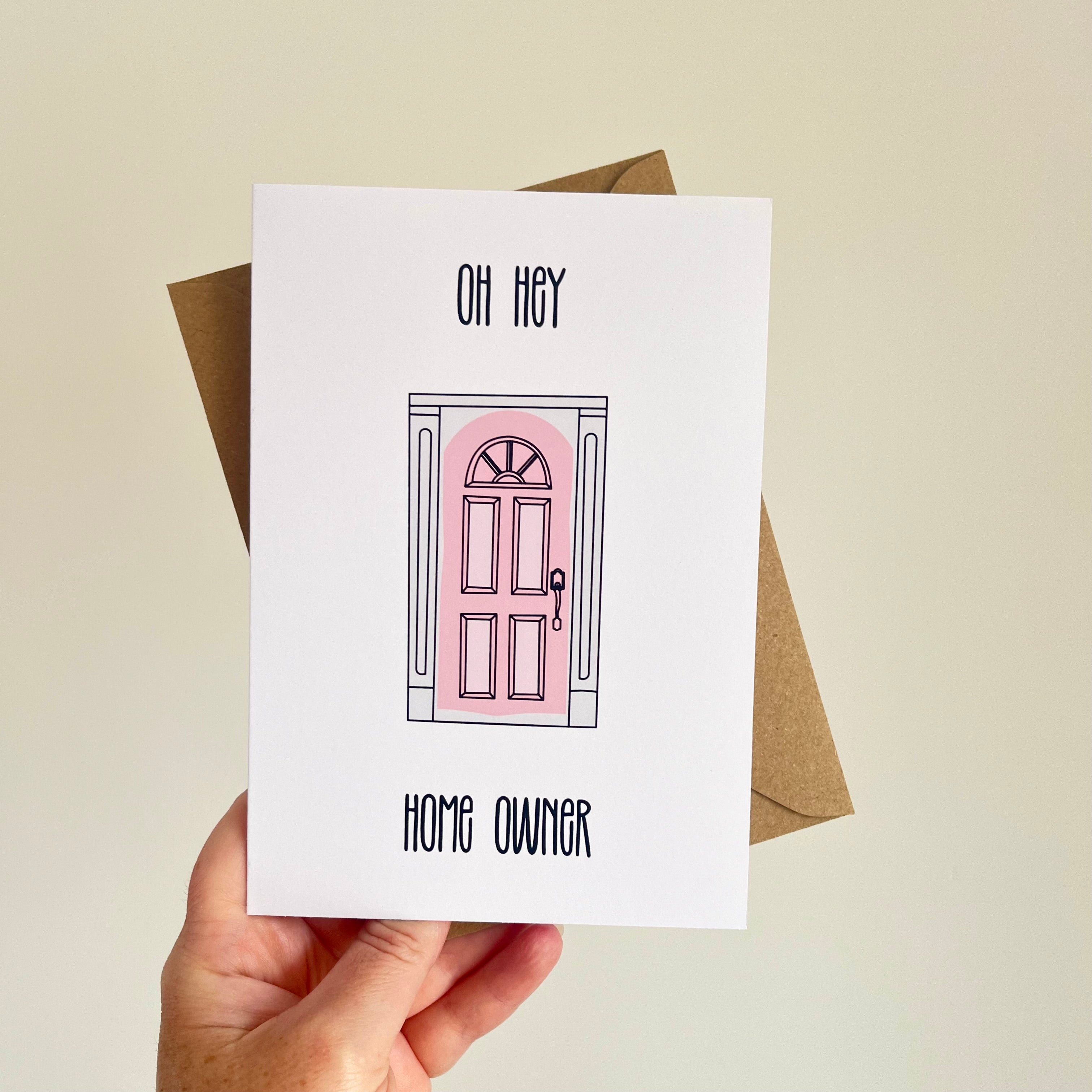 Hey Homeowner - New Home Card