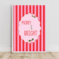 Merry & Bright - Wall Print