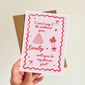 Will you be my Flower Girl? Card Invite