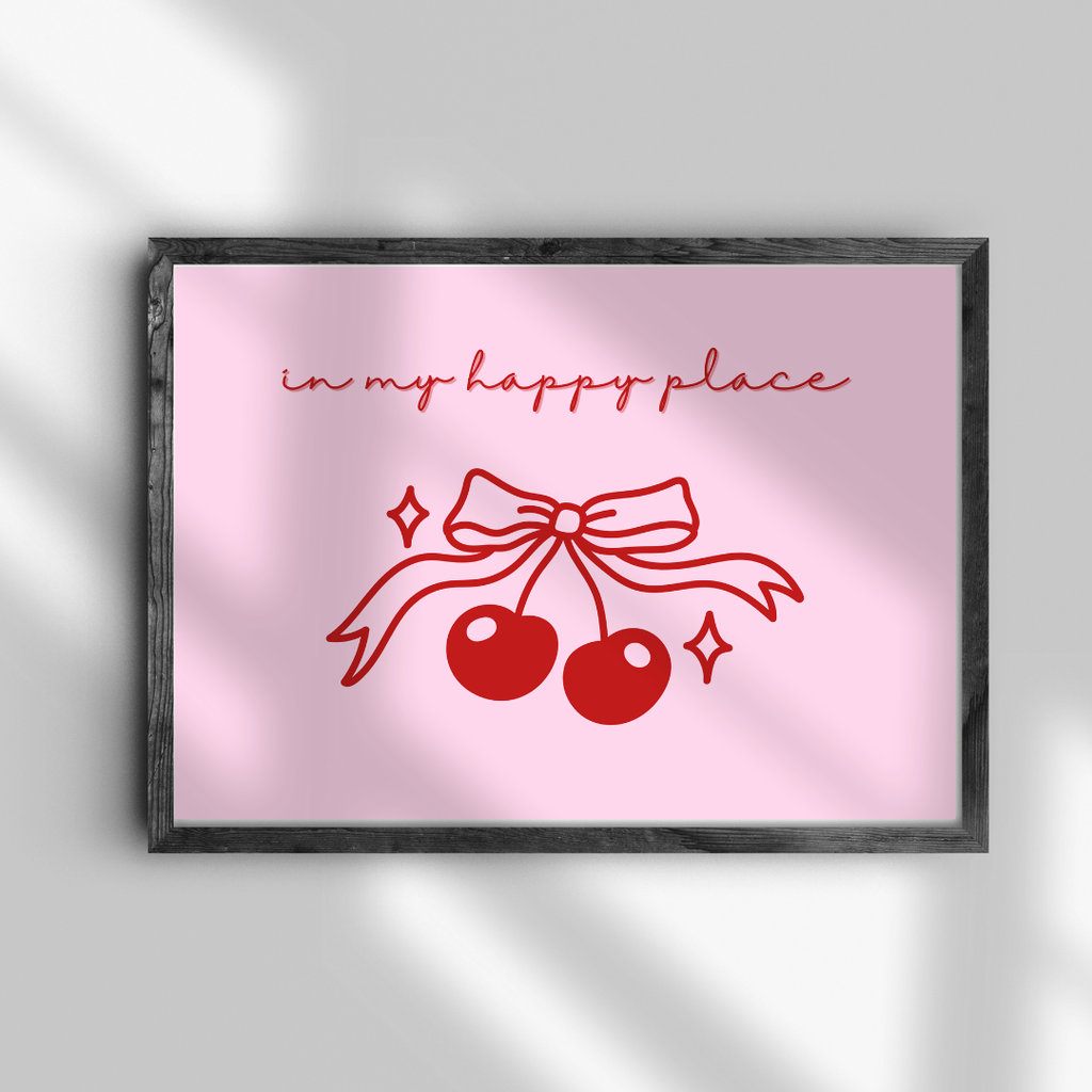 In My Happy Place - Wall Print