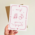 OMG You're Engaged! Card