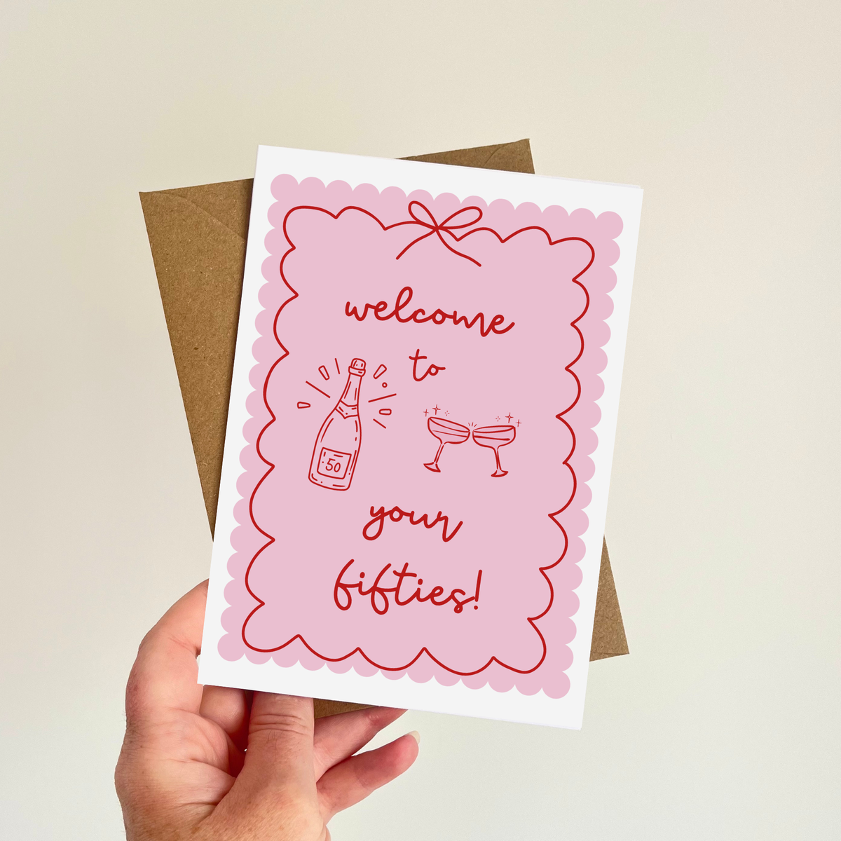 Welcome to Your Fifties - 50th Birthday Card